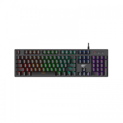 Havit HV-KB858L RGB Backlit Mechanical Gaming Keyboard with Bangla