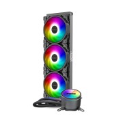 PCcooler GI-CX360 ARGB 360mm AIO CPU Liquid Cooler (Black)