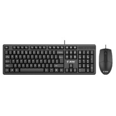 Jite MK-1001 Multimedia FN Laser Inscribed Keys Desktop Wired Keyboard and Mouse Combo