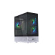 Virtu H50W White+Black Gold Gaming Case