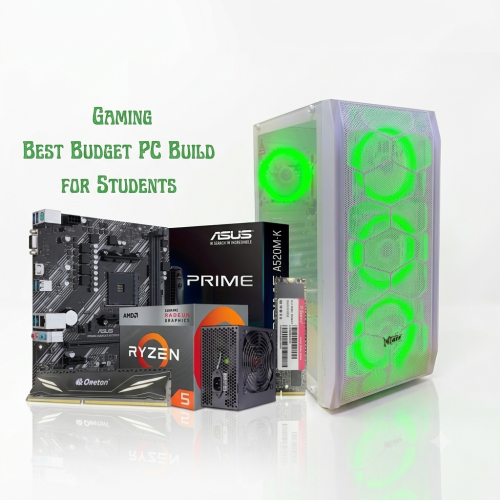 3400G “Best Budget PC Build for Students – Perfect for Study & Gaming!” ✅