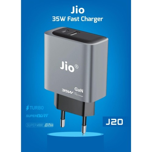JIO J20 35W FAST CHARGER